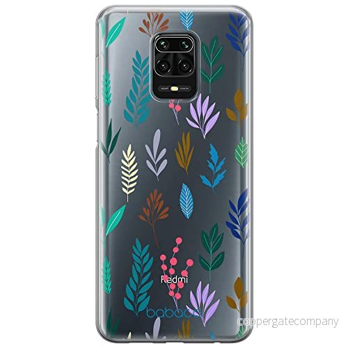 ERT GROUP mobiltelefonfodral för Xiaomi REDMI NOTE 9 PRO/ 9S originalt och officiellt licensierat Babaco mönster Plants 014 optimalt anpassad till formen på mobiltelefonen, gedeeltelijk transparant 5903932583830