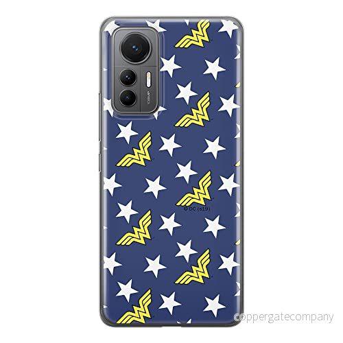 ERT GROUP mobiltelefonfodral för Xiaomi 12 LITE originalt och officiellt licensierat DC mönster Wonder Woman 007 optimalt anpassad till formen på mobiltelefonen, fodral tillverkad av TPU plast 5905511502980