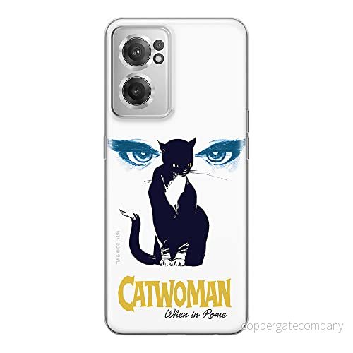 ERT GROUP mobiltelefonfodral för Oneplus NORD CE 2 originalt och officiellt licensierat DC mönster Catwoman 007 optimalt anpassad till formen på mobiltelefonen, fodral tillverkad av TPU plast 5905511298685