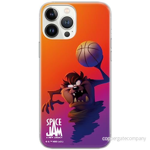 ERT GROUP mobiltelefonfodral för Iphone 13 PRO MAX originalt och officiellt licensierat Looney Tunes mönster Space Jam 013 anpassad till formen på mobiltelefonen, fodral tillverkad av TPU plast 5905511043650