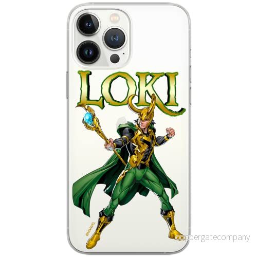 ERT GROUP mobiltelefonfodral för Apple Iphone 6/6S originalt och officiellt licensierat Marvel mönster Loki 002 Vit optimalt anpassad till formen på mobiltelefonen, gedeeltelijk transparant 5904805220456