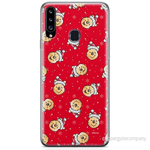 ERT GROUP mobiltelefonfodral för Samsung A20S originalt och officiellt licensierat Disney mönster Winnie the Pooh and friends 023 anpassad till formen på mobiltelefonen, fodral tillverkad av TPU plast 5904805435355