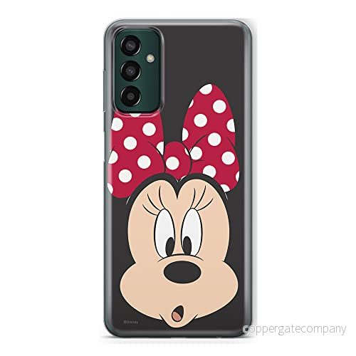 ERT GROUP mobiltelefonfodral för Samsung M13 4G originalt och officiellt licensierat Disney mönster Minnie 054 optimalt anpassad till formen på mobiltelefonen, fodral tillverkad av TPU plast 5905511326661