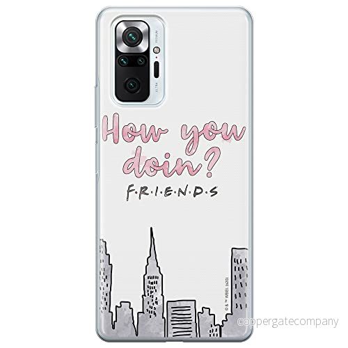 ERT GROUP mobiltelefonfodral för Xiaomi REDMI NOTE 10 PRO originalt och officiellt licensierat Friends mönster 009 optimalt anpassad till formen på mobiltelefonen, fodral tillverkad av TPU plast 5903932823257
