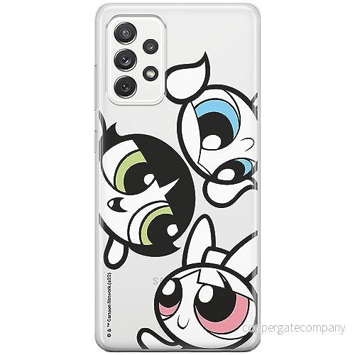 ERT GROUP mobiltelefonfodral för Samsung A33 5G originalt och officiellt licensierat The Powerpuff Girls mönster 014, gedeeltelijk transparant 5905511963071