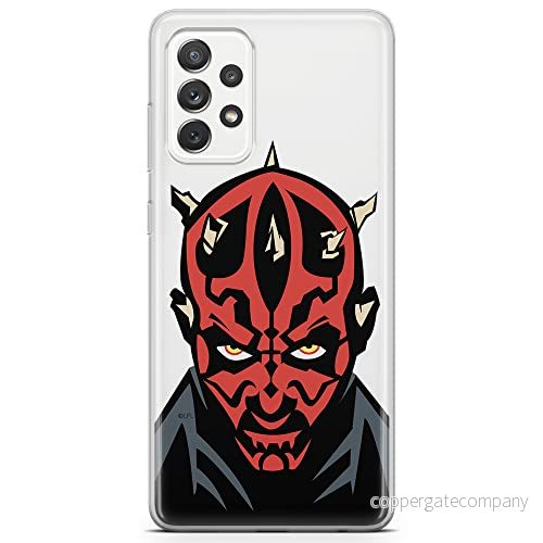 ERT GROUP mobiltelefonfodral för Samsung A72 5G originalt och officiellt licensierat Star Wars mönster Darth Maul 004 optimalt anpassad till formen på mobiltelefonen, gedeeltelijk transparant 5903040079812