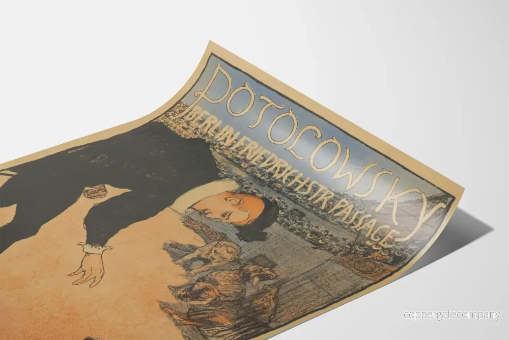 Vintageposter Potolowsky Berlin Der Handschuh - Bild 3