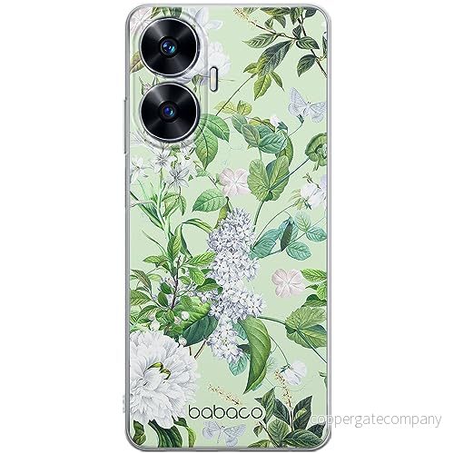 ERT GROUP mobiltelefonfodral för Realme C55 originalt och officiellt licensierat Babaco mönster Flowers 038 optimalt anpassad till formen på mobiltelefonen, fodral tillverkad av TPU plast 5905511869304