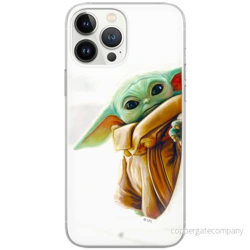 ERT GROUP mobiltelefonfodral för Samsung S10 Lite/A91 originalt och officiellt licensierat Star Wars mönster Baby Yoda 016 Vit anpassad till formen på mobiltelefonen, fodral tillverkad av TPU plast 5904805061318
