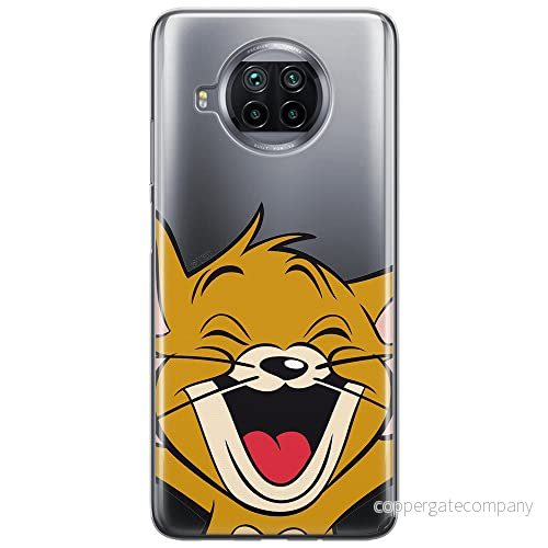 ERT GROUP mobiltelefonfodral för Xiaomi REDMI NOTE 9T originalt och officiellt licensierat Tom and Jerry mönster 003 optimalt anpassad till formen på mobiltelefonen, gedeeltelijk transparant 5904805650376