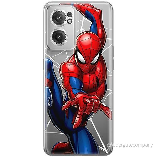 ERT GROUP mobiltelefonfodral för OnePlus NORD CE 2 originalt och officiellt licensierat Marvel mönster Spider Man 039 optimalt anpassad till formen på mobiltelefonen, gedeeltelijk transparant 5905795014261