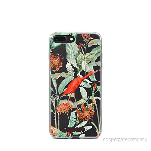 ERT GROUP mobiltelefonfodral för Iphone 7 PLUS/ 8 PLUS originalt och officiellt licensierat Babaco mönster Flowers 049 optimalt anpassad till formen på mobiltelefonen, gedeeltelijk transparant 5905131341884
