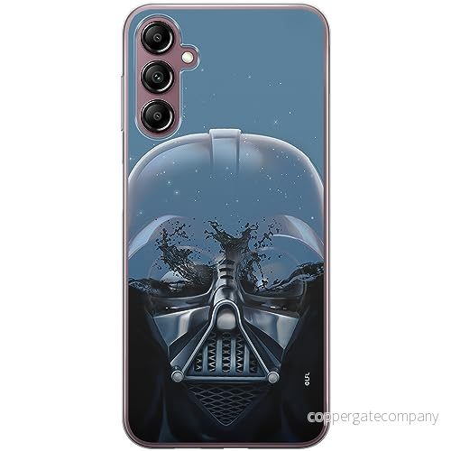 ERT GROUP mobiltelefonfodral för Samsung A14 4G/5G originalt och officiellt licensierat Star Wars mönster Darth Vader 026 anpassad till formen på mobiltelefonen, fodral tillverkad av TPU plast 5905511823269