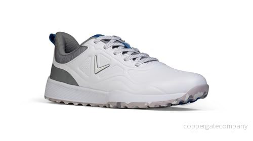 Callaway Golf mäns GTX golfsko, vit/grå/blå, 11 UK, Vit grå blå, 43.5 EU 197193208266