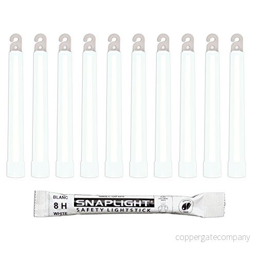 Cyalume snapLight vita glödpinnar 15 cm industriell kvalitet, ultraljusa ljuspinnar med 8 timmars livslängd (paket 500) 3700208456063