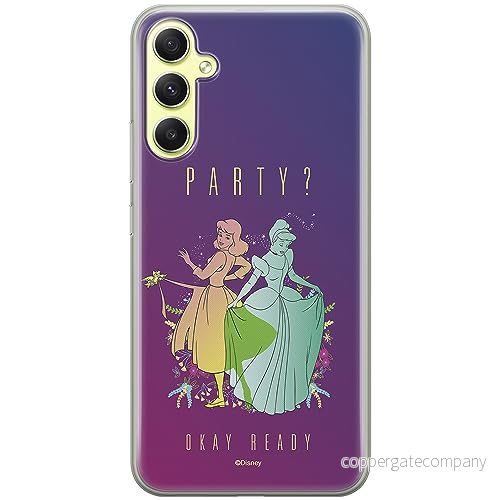 ERT GROUP mobiltelefonfodral för Samsung A34 5G originalt och officiellt licensierat Disney mönster Cindrella 002 optimalt anpassad till formen på mobiltelefonen, fodral tillverkad av TPU plast 5905511792688