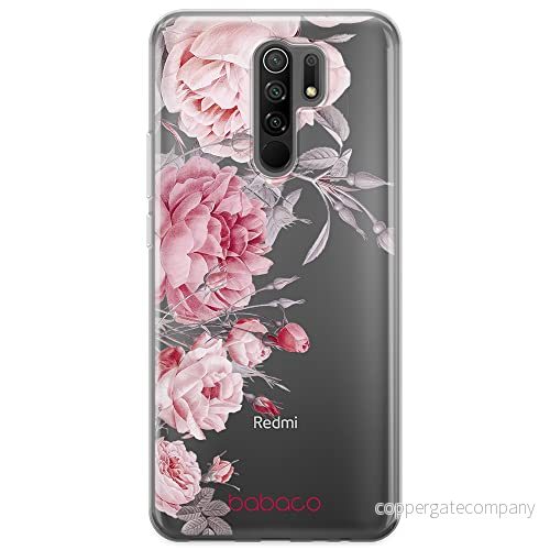 ERT GROUP mobiltelefonfodral för Xiaomi REDMI 9 originalt och officiellt licensierat Babaco mönster Flowers 059 optimalt anpassad till formen på mobiltelefonen, gedeeltelijk transparant 5905131373182