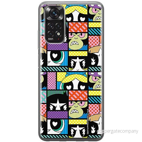 ERT GROUP mobiltelefonfodral för Xiaomi REDMI NOTE 11 4G/ 11S 4G originalt och officiellt licensierat The Powerpuff Girls mönster 027, fodral tillverkad av TPU plast 5905511972103