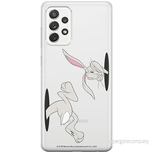 ERT GROUP mobiltelefonfodral för Samsung A73 5G originalt och officiellt licensierat Looney Tunes mönster Bugs 016 optimalt anpassad till formen på mobiltelefonen, gedeeltelijk transparant 5905795079185