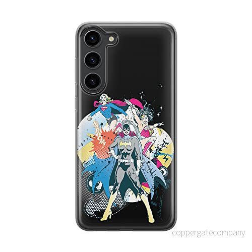ERT GROUP mobiltelefonfodral för Samsung S23 originalt och officiellt licensierat DC mönster Super Girls 001 optimalt anpassad till formen på mobiltelefonen, fodral tillverkad av TPU plast 5905511434816