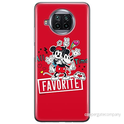 ERT GROUP mobiltelefonfodral för Xiaomi REDMI NOTE 9T originalt och officiellt licensierat Disney mönster Mickey & Minnie 011 anpassad till formen på mobiltelefonen, fodral tillverkad av TPU plast 5904805647109