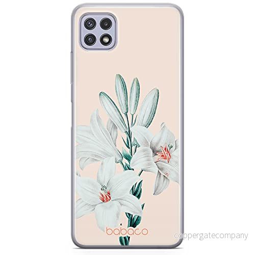 ERT GROUP mobiltelefonfodral för Samsung A22 5G originalt och officiellt licensierat Babaco mönster Flowers 039 optimalt anpassad till formen på mobiltelefonen, fodral tillverkad av TPU plast 5905131306562