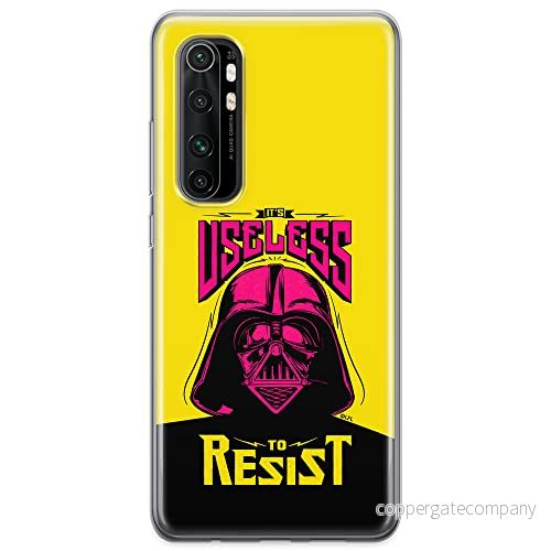 ERT GROUP mobiltelefonfodral för Xiaomi MI NOTE 10 Lite originalt och officiellt licensierat Star Wars mönster Darth Vader 024 anpassad till formen på mobiltelefonen, fodral tillverkad av TPU plast 5904805590078