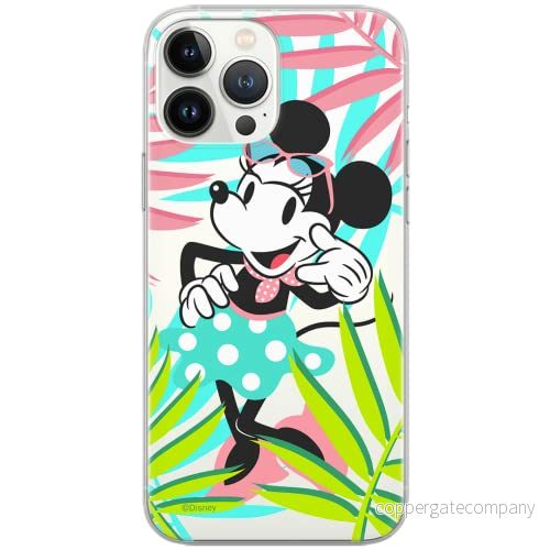 ERT GROUP mobiltelefonfodral för Apple Iphone 6 PLUS originalt och officiellt licensierat Disney mönster Minnie 040 Vit optimalt anpassad till formen på mobiltelefonen, gedeeltelijk transparant 5902980570854