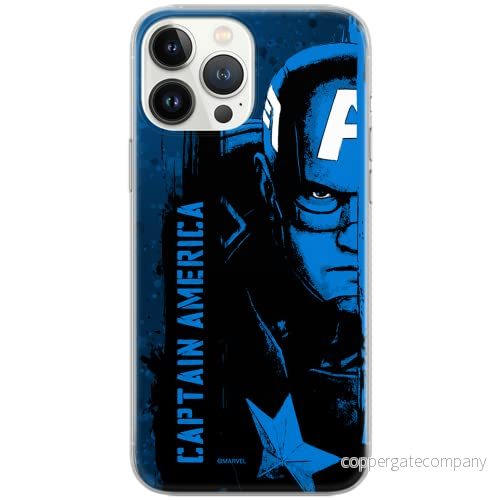 ERT GROUP mobiltelefonfodral för Samsung S9 originalt och officiellt licensierat Marvel mönster Captain America 010 Vit optimalt anpassad till formen på mobiltelefonen, fodral tillverkad av TPU plast 5902980009071