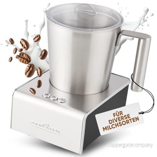 ProfiCook Mjölkskummare PC-MS 1032 - 600 W - 500 ml - Silver 4006160678635