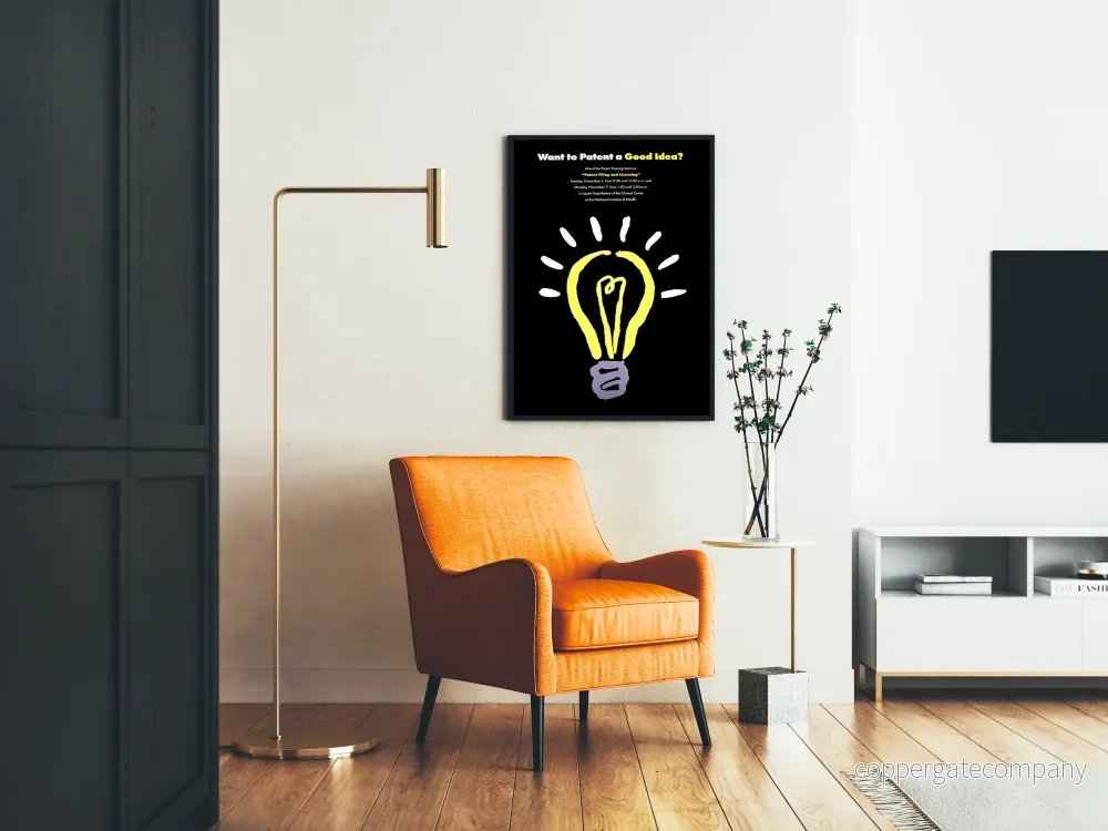 Dekorativ poster Glödlampa Innovativ idé - Bild 2