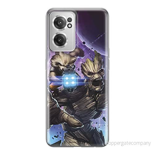 ERT GROUP mobiltelefonfodral för Oneplus NORD CE 2 originalt och officiellt licensierat Marvel mönster Guardians of the Galaxy 006, fodral tillverkad av TPU plast 5905511299835