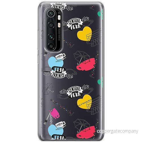 ERT GROUP mobiltelefonfodral för Xiaomi MI NOTE 10 Lite originalt och officiellt licensierat Friends mönster 037 optimalt anpassad till formen på mobiltelefonen, gedeeltelijk transparant 5905795063467