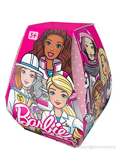 Barbie Olivlig, Inspirerad av STEM världen, med 1 trendig och 9 tillbehör, leksak för barn 3+ år, HJR57 194735093496