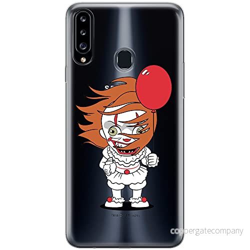 ERT GROUP mobiltelefonfodral för Samsung A20S originalt och officiellt licensierat Horror mönster It 005 optimalt anpassad till formen på mobiltelefonen, gedeeltelijk transparant 5905131955319