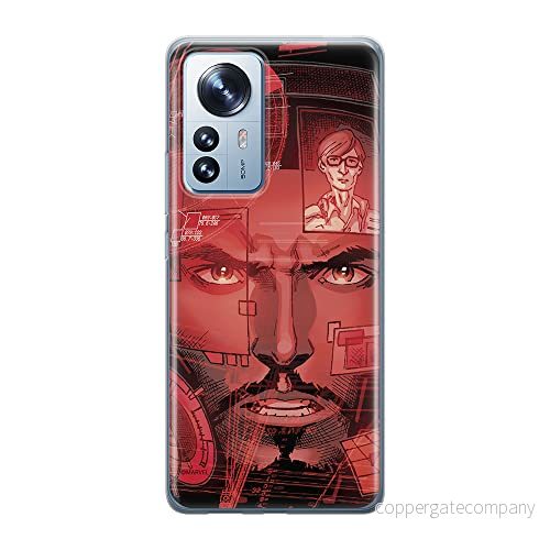 ERT GROUP mobiltelefonfodral för Xiaomi 12 PRO originalt och officiellt licensierat Marvel mönster Iron Man 016 optimalt anpassad till formen på mobiltelefonen, fodral tillverkad av TPU plast 5905511517281