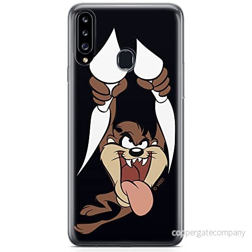 ERT GROUP mobiltelefonfodral för Samsung A20S originalt och officiellt licensierat Looney Tunes mönster Tasmanian 002 optimalt anpassad till formen på mobiltelefonen, fodral tillverkad av TPU plast 5904805443275