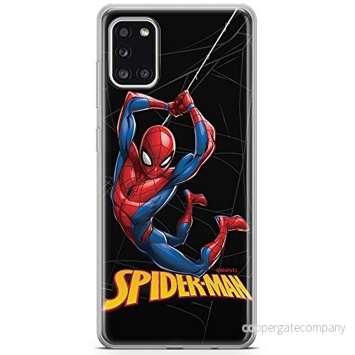ERT GROUP mobiltelefonfodral för Samsung A31 originalt och officiellt licensierat Marvel mönster Spider Man 019 optimalt anpassad till formen på mobiltelefonen, fodral tillverkad av TPU plast 5904805202971