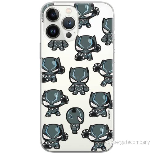 ERT GROUP mobiltelefonfodral för Samsung A71 originalt och officiellt licensierat Marvel mönster Black Panther 016 Vit optimalt anpassad till formen på mobiltelefonen, gedeeltelijk transparant 5904805226731