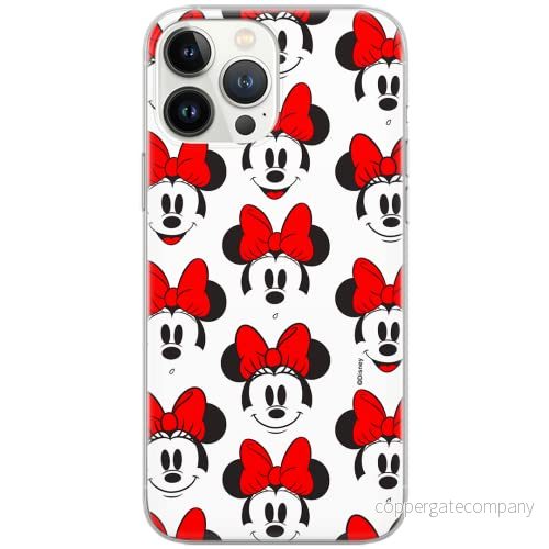 ERT GROUP mobiltelefonfodral för Samsung F62 / M62 originalt och officiellt licensierat Disney mönster Minnie 058 optimalt anpassad till formen på mobiltelefonen, fodral tillverkad av TPU plast 5904805525766