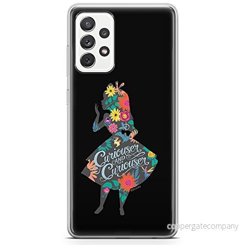 ERT GROUP mobiltelefonfodral för Samsung A73 5G originalt och officiellt licensierat Disney mönster Alice 002 optimalt anpassad till formen på mobiltelefonen, fodral tillverkad av TPU plast 5904805520198