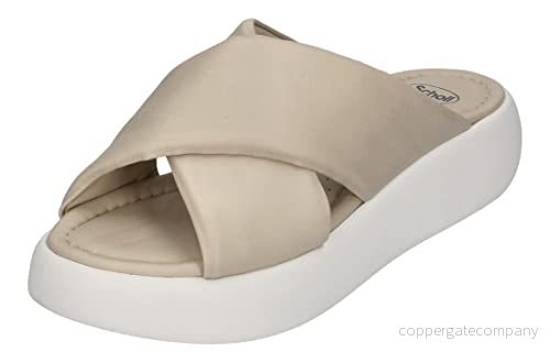 Doctor Scholl Mun Cross Sandal, Ortopediska skor Dam, Ljusgrå, 38 EU 8004373163913