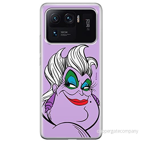 ERT GROUP mobiltelefonfodral för Xiaomi MI 11 ULTRA originalt och officiellt licensierat Disney mönster Ursula 001 optimalt anpassad till formen på mobiltelefonen, fodral tillverkad av TPU plast 5903932709551