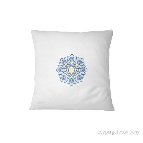 Bona Basics, Dekorativt kuddfodral, örngott, Heminredning, för Soffa, Kafé, Storlek: 45X45 Cm, Färg: Vit 6150010993930