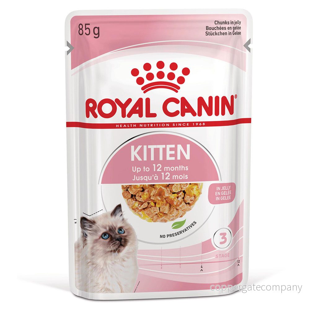 Royal Canin Kitten Jelly Våtfoder för Kattunge - 12 x 85 g 9003579311783