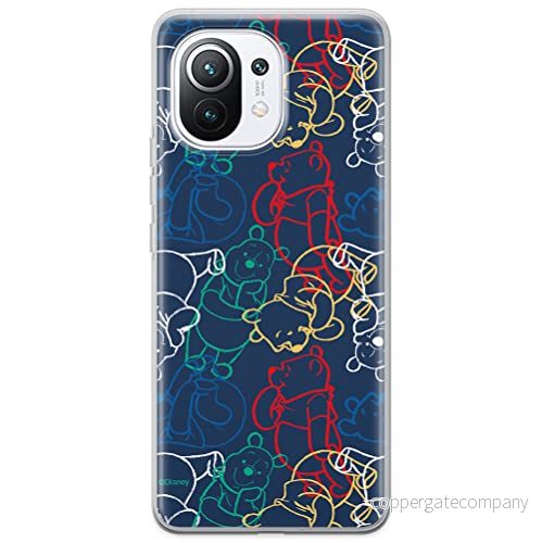 ERT GROUP mobiltelefonfodral för Xiaomi 11 originalt och officiellt licensierat Disney mönster Winnie the Pooh and friends 007 anpassad till formen på mobiltelefonen, fodral tillverkad av TPU plast 5903537096018