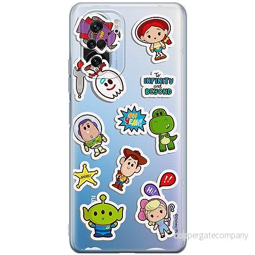 ERT GROUP mobiltelefonfodral för Xiaomi MI 11i/ REDMI K40/K40 PRO/POCO F3/ F3 PRO originalt och officiellt licensierat Disney mönster Toy Story 015, gedeeltelijk transparant 5905795048846