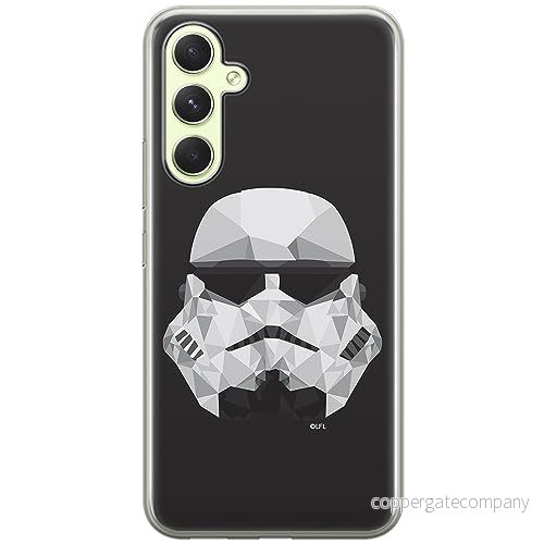 ERT GROUP mobiltelefonfodral för Samsung A54 5G originalt och officiellt licensierat Star Wars mönster Stormtrooper 008 optimalt anpassad till formen på mobiltelefonen, fodral tillverkad av TPU plast 5905511799892