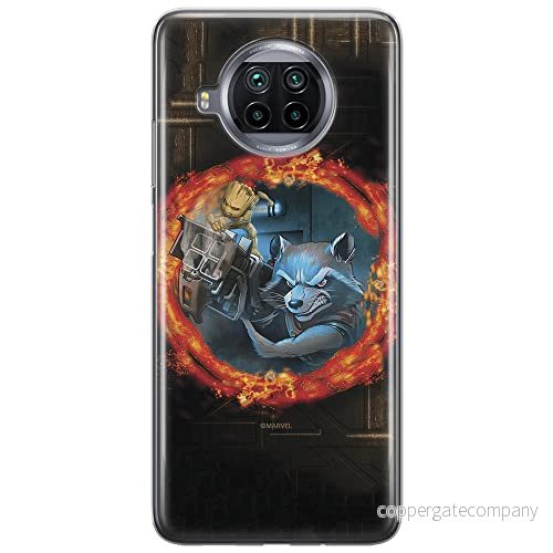 ERT GROUP mobiltelefonfodral för Xiaomi MI 10T LITE/REDMI NOTE 9 PRO 5G originalt och officiellt licensierat Marvel mönster Guardians of the Galaxy 008, fodral tillverkad av TPU plast 5903537160696