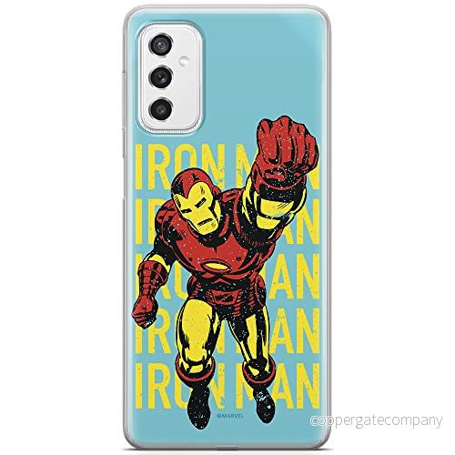 ERT GROUP mobiltelefonfodral för Samsung M52 5G originalt och officiellt licensierat Marvel mönster Iron Man 009 optimalt anpassad till formen på mobiltelefonen, fodral tillverkad av TPU plast 5904805487941